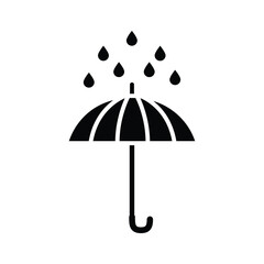 umbrella icon , template, flat, design, vector, illustrations, education, style, trendy, collections
