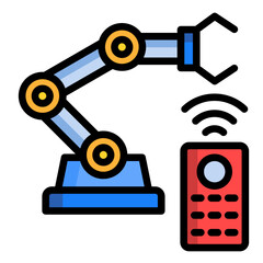 Remote Control Systems  Icon Element For Design	
