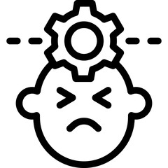 Setting single icon vector illustration
