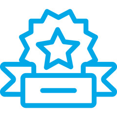 Badge single icon vector illustration