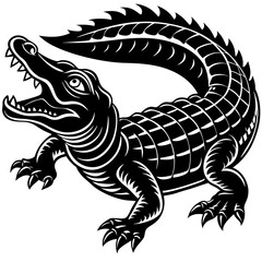 silhouette of a dragon