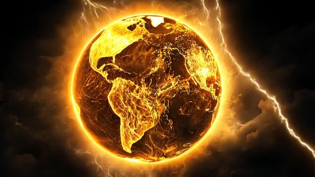 Burning Earth