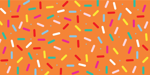 Sprinkle vector seamless pattern background eps10