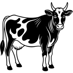 black and white goat