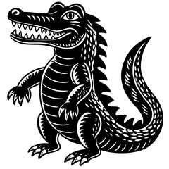 vector illustration of a dragon