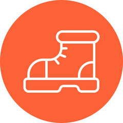 Boots single icon vector illustration