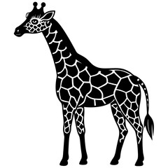 Obraz premium giraffe vector illustration