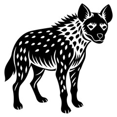 vector illustration of a wolf