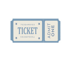 ticket  Vintage.ai  ticket, coupon, voucher, admission, badge, label, admit, tag, 
entry, frame, paper, mockup, template, layout, isolated, festival, movie, cinema, show, concert
