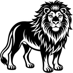 lion head vector