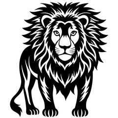 lion head vector