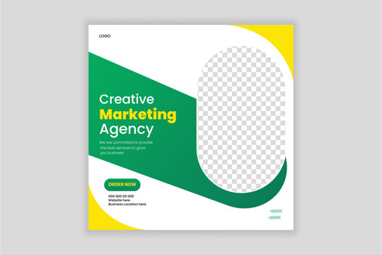 Social media design templet