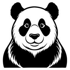 panda bear vector