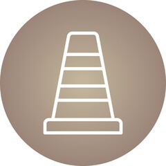 VLC single icon vector illustration