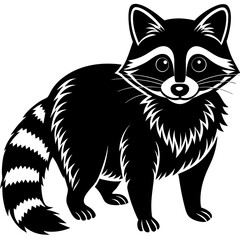 black cat vector illustration