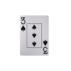Full Deck: 52 Standard Playing Cards Photographed Individually and Isolated