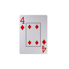 Full Deck: 52 Standard Playing Cards Photographed Individually and Isolated