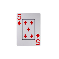 Full Deck: 52 Standard Playing Cards Photographed Individually and Isolated