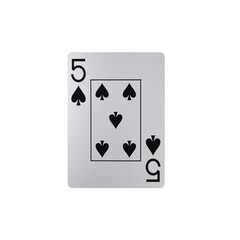 Full Deck: 52 Standard Playing Cards Photographed Individually and Isolated