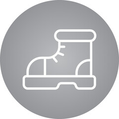 Boots single icon vector illustration