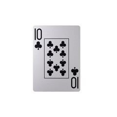 Full Deck: 52 Standard Playing Cards Photographed Individually and Isolated