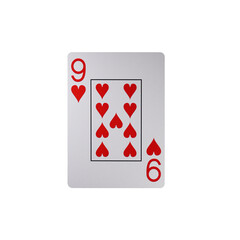 Full Deck: 52 Standard Playing Cards Photographed Individually and Isolated