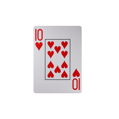Full Deck: 52 Standard Playing Cards Photographed Individually and Isolated