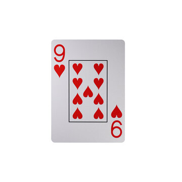 Full Deck: 52 Standard Playing Cards Photographed Individually and Isolated