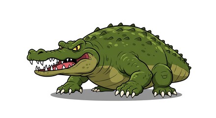 vector art line of angry alligator or crocodile face with fire effect and siluet effect suitable for mockup and logo product of team isolated white background