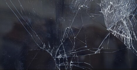 Broken mobile phone screen, cracked screen, cut lines, damaged smartphone monitor, broken mobile phone with scratches, broken phone screen glass, broken device, broken gadget, need to repair.