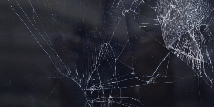 Broken mobile phone screen, cracked screen, cut lines, damaged smartphone monitor, broken mobile phone with scratches, broken phone screen glass, broken device, broken gadget, need to repair.