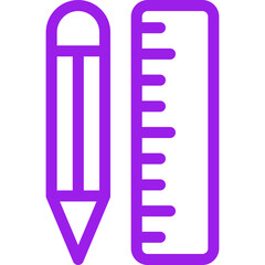 Measuring tool single icon vector illustration
