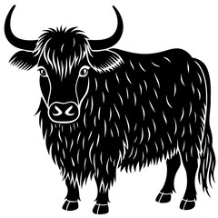 cow isolated on white background