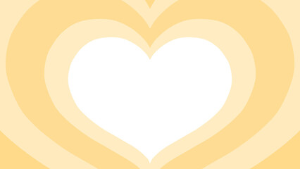 ハートビームフレーム黄色