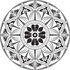 elegant-black-and-white-floral-circles-mandala-vector-art