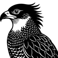 eagle silhouette vector