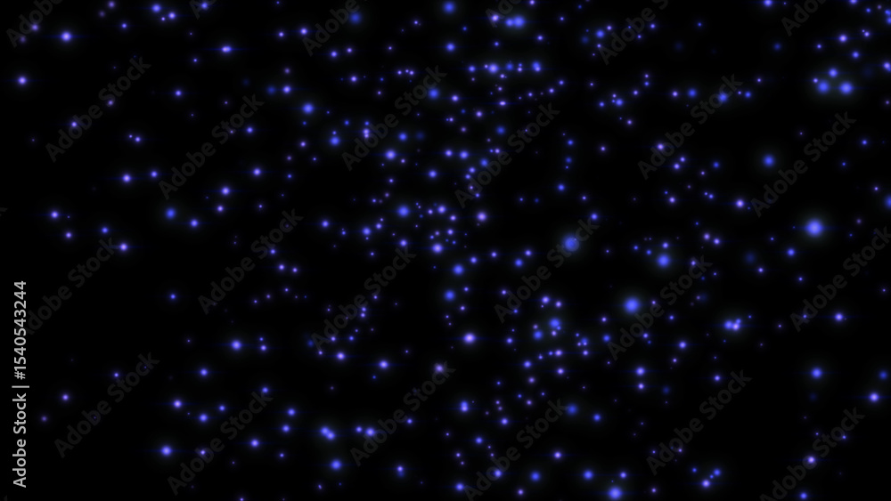 Poster purple particles moving background. fast energy flying wave line with glow effects. particle from be