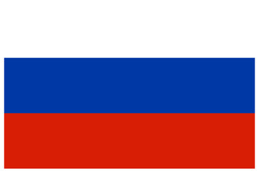 National flag of Russia russian