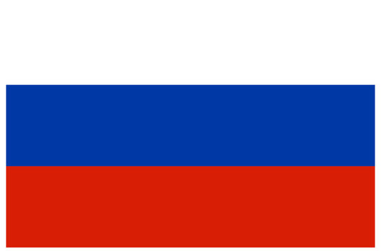 National flag of Russia russian