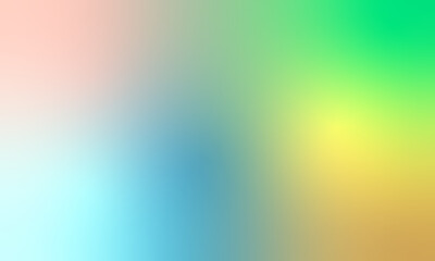 Vibrant and smooth gradient background with refreshing pastel color transitions creating a soft artistic effect