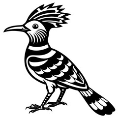 vector illustration of a bird