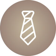 Tie single icon vector illustration