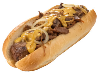 Philly cheesesteak png sandwich png food png fast food png American food png hoagie sandwich png transparent background image