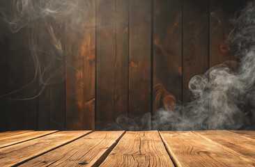  smoked wood planks with surface texture.