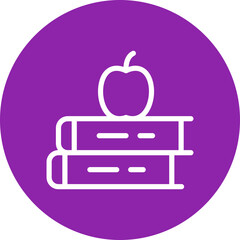 Books single icon vector illustration