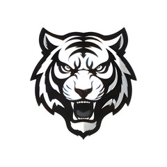Obraz premium mascot tiger head tato logo