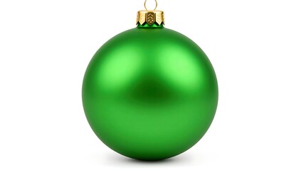 Green Christmas Ornament.