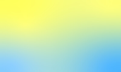 A calming gradient background of yellow, green, and blue creating a serene and peaceful atmosphere