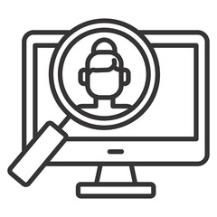 Obraz premium Find Icon