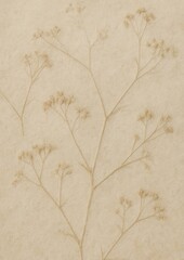 Fototapeta premium Delicate floral textured background